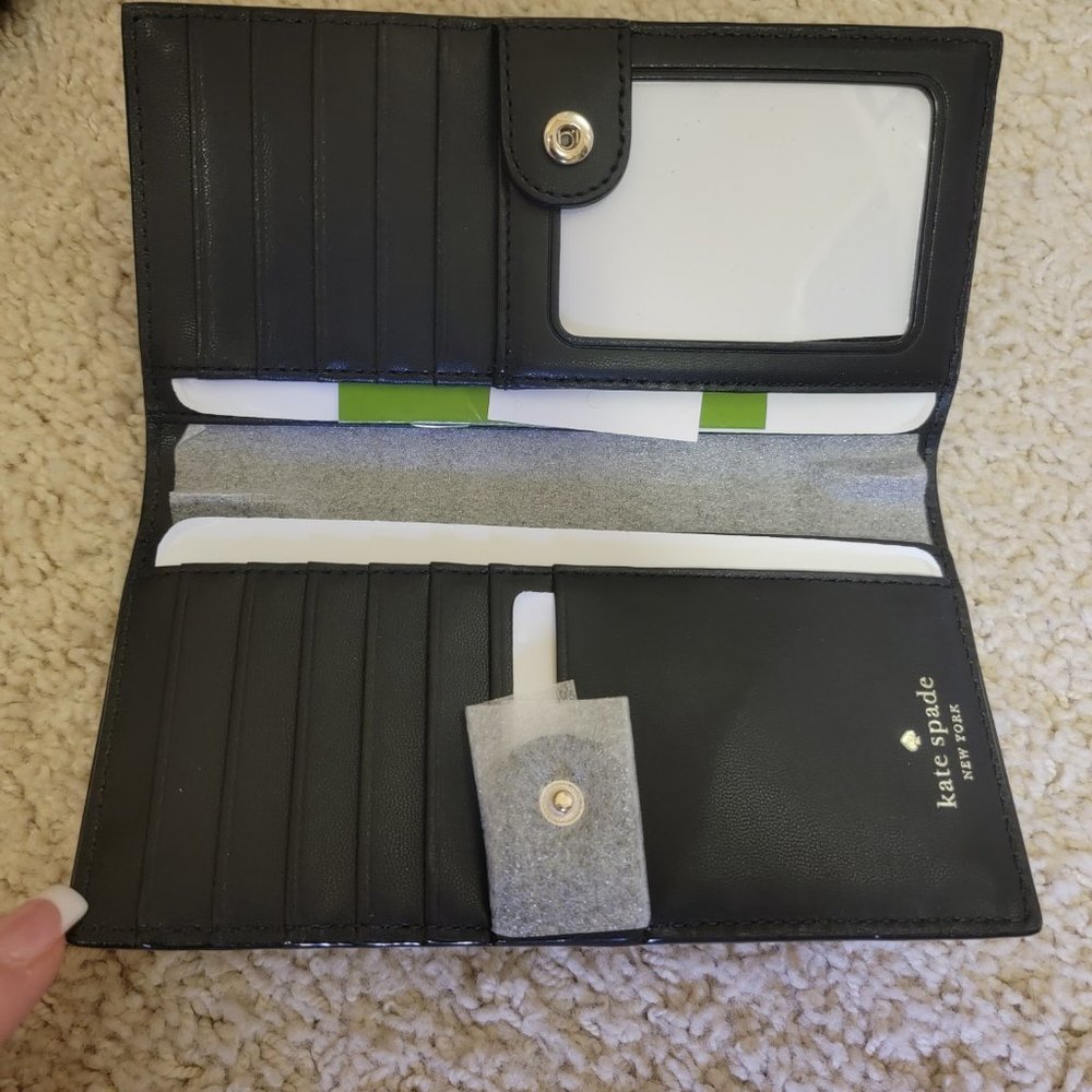 NWT Kate Spade Black Bay Street Crossbody and matching Wallet - Picture 4 of 5